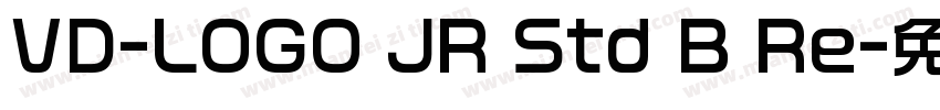 VD-LOGO JR Std B Re字体转换